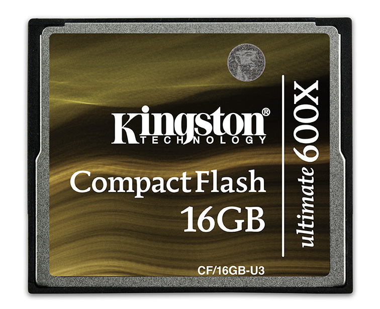 Карта памяти CompactFlash 16.0 Гб, KINGSTON ULTIMATE 600x