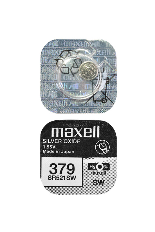   - SR521SW/379/SR63, MAXELL