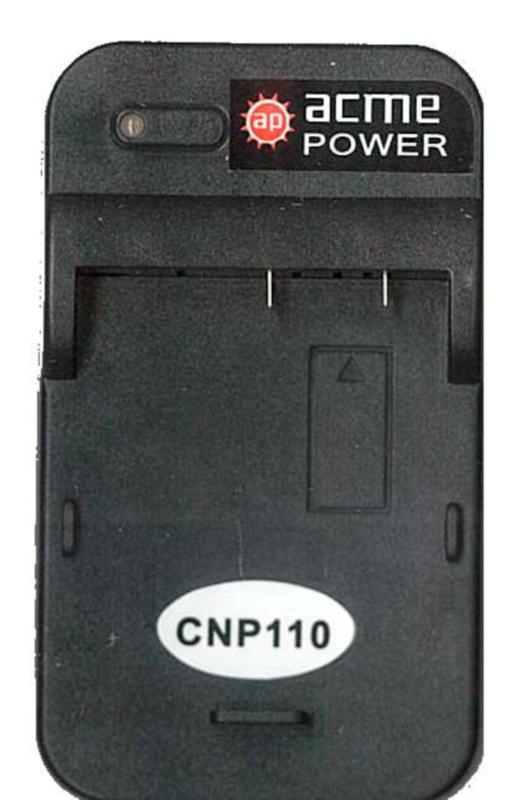 Зарядное устройство AcmePower CH-P1640 (CNP110) 220В / 12В для аккумулятора CASIO NP-110 Зарядное устройство AcmePower CH-P1640 (CNP110) 220В / 12В для аккумулятора CASIO NP-110