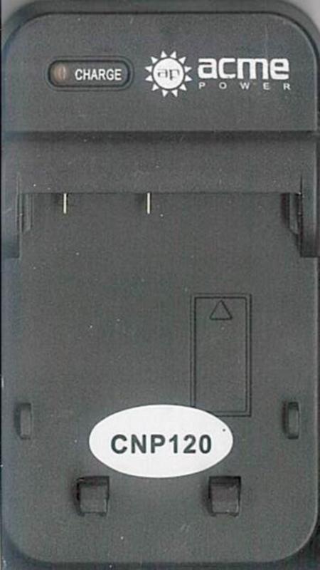 Зарядное устройство  AcmePower CH-P1640 (CNP120) 220В / 12В для аккумулятора CASIO NP-120