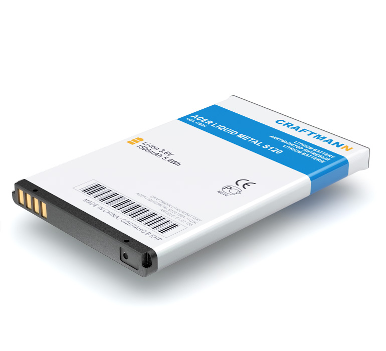  ACER LIQUID METAL S120 [BAT-510], 1500 mAh CRAFTMANN