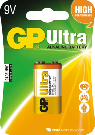   6LR61 ('''') 9(9V) GP ''Ultra Alkaline'' [1604AU]