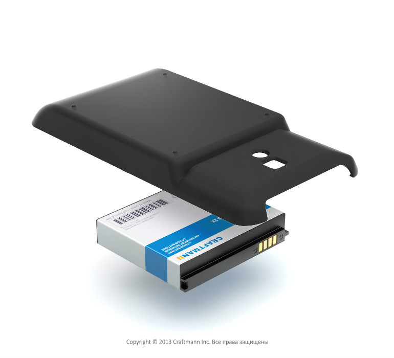  LG P990 OPTIMUS 2X   [FL-53HN++], 2800 mAh CRAFTMANN