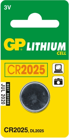   CR2025, GP