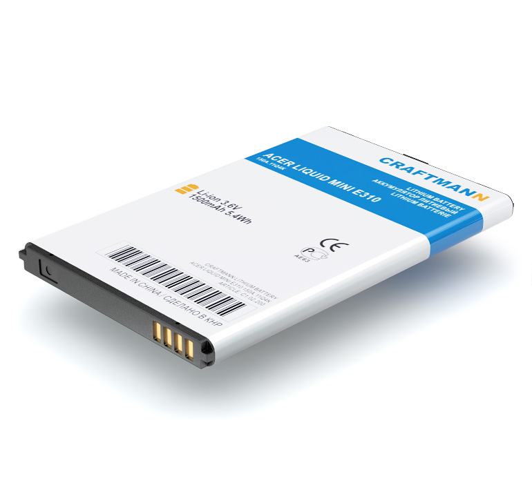  ACER LIQUID Mini E310 [BAT-310], 1500 mAh CRAFTMANN