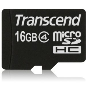 Карта памяти microSDHC 16 Гб Transcend Сlass 4 Карта памяти microSDHC 16 Гб Transcend Сlass 4