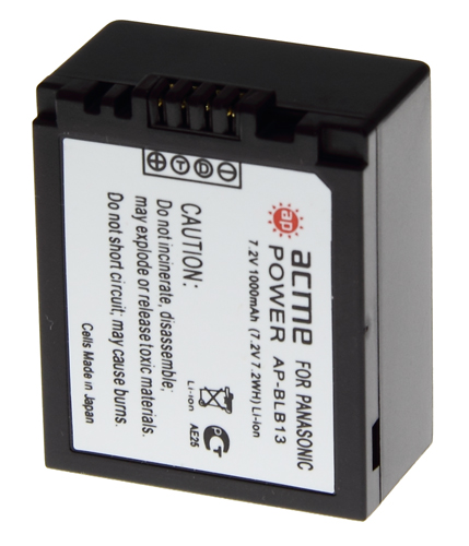 Аккумулятор PANASONIC DMW BLB13 (AcmePower) Аккумулятор PANASONIC DMW BLB13 (AcmePower)