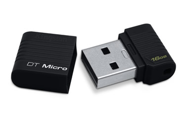 Флэш-диск 16 Гб Kingston ''Data Traveler Micro'', черный Флэш-диск 16 Гб Kingston ''Data Traveler Micro'', черный