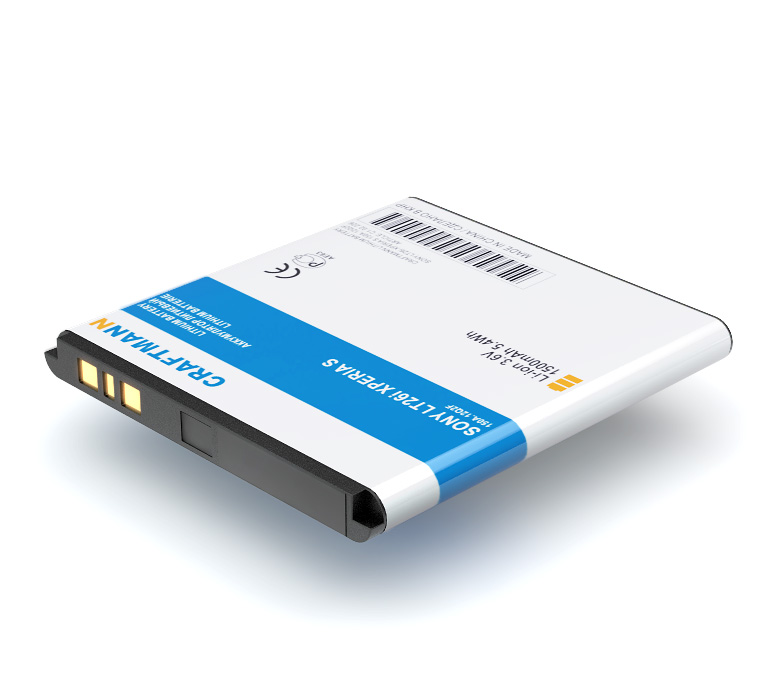  SONY LT26i XPERIA S [BA800],1500 mAh CRAFTMANN