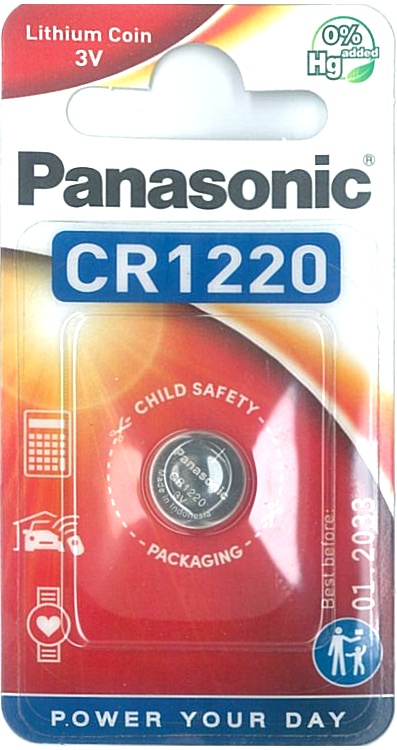   CR1220, Panasonic