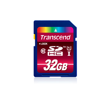   SDHC / Secure Digital High Capacity 32  Transcend lass 10  UHS1 ''600x'' ''Ultimate''