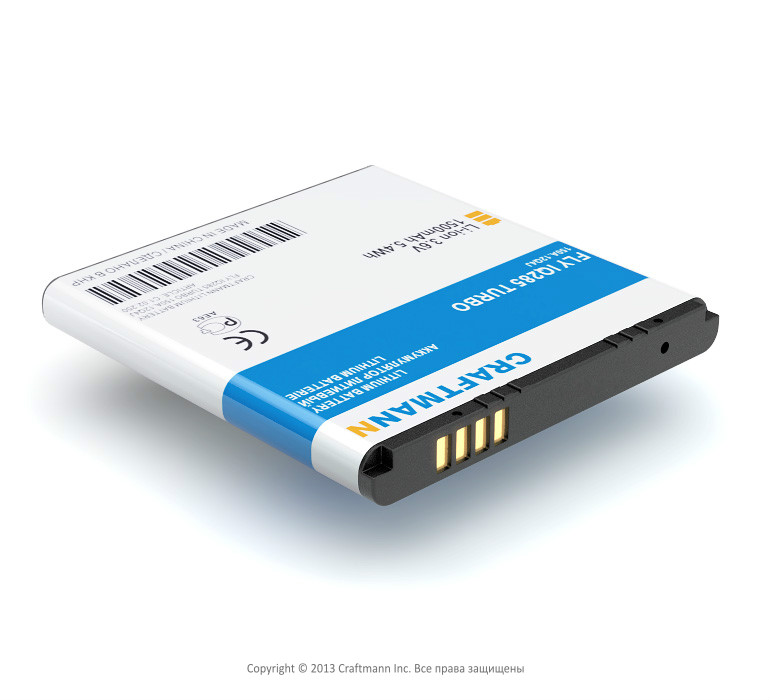  FLY IQ285 TURBO[BL6503], 1500 mAh  CRAFTMANN