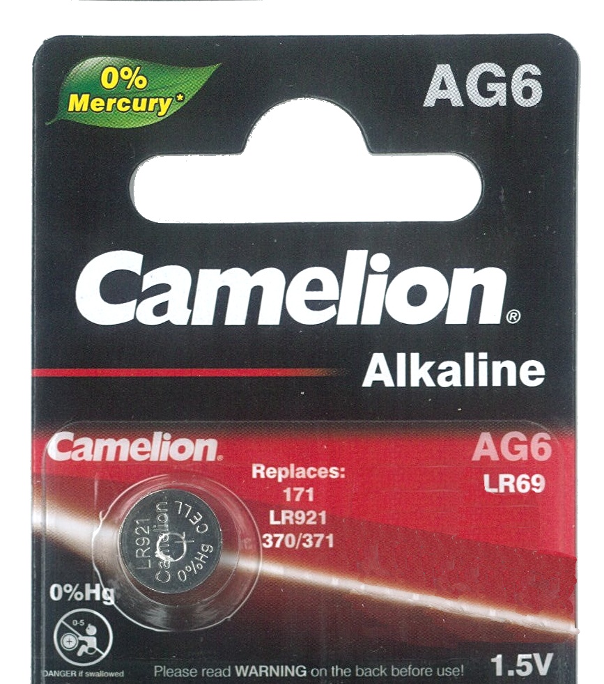    LR921/371/LR69/AG6, CAMELION