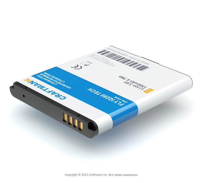  FLY IQ280 TECH [BL6501], 1300  mAh CRAFTMANN