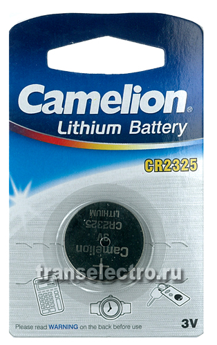 Батарейка литиевая CR2325, Camelion Батарейка литиевая CR2325, Camelion