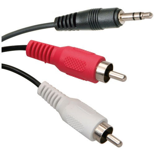  RCA x 2  -> miniJack(3.5mm) , 1.5 