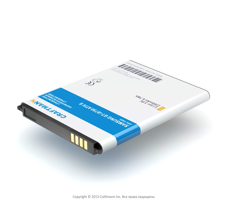  SAMSUNG GT-i8750 ATIV S [EB-L1M1NLU],2300 mAh CRAFTMANN