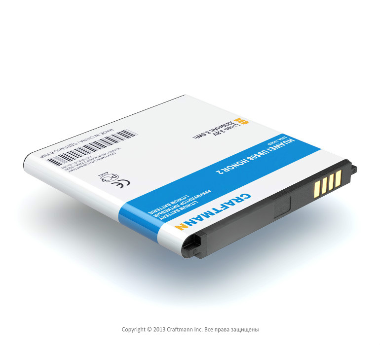  HUAWEI U9508 HONOR 2 [HB5R1V], 2250 mAh CRAFTMANN
