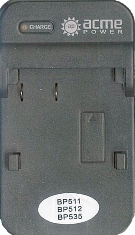 Зарядное устройство  AcmePower CH-P1640 (BP-511) 220В / 12В для аккумулятора CANON BP-511