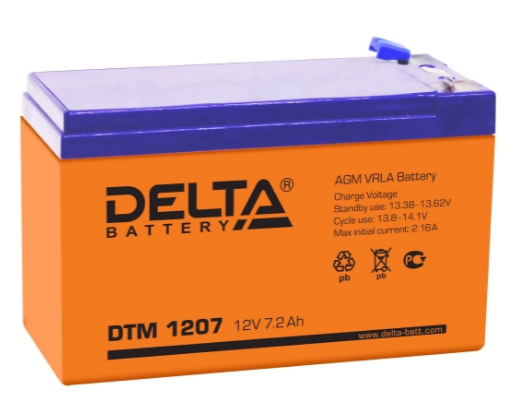  - DELTA DTM 1207, 12 7.2 A