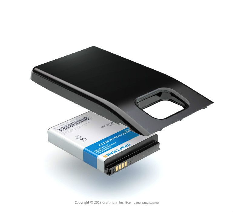  SAMSUNG GT-i9100 GALAXY SII    [EB-F1A2GBU++], 2800 mAh, , CRAFTMANN