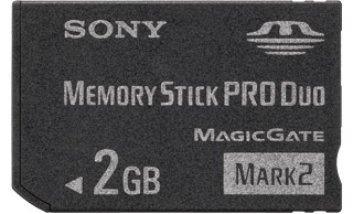 Карта памяти Memory Stick PRO Duo  2 Гб Sony