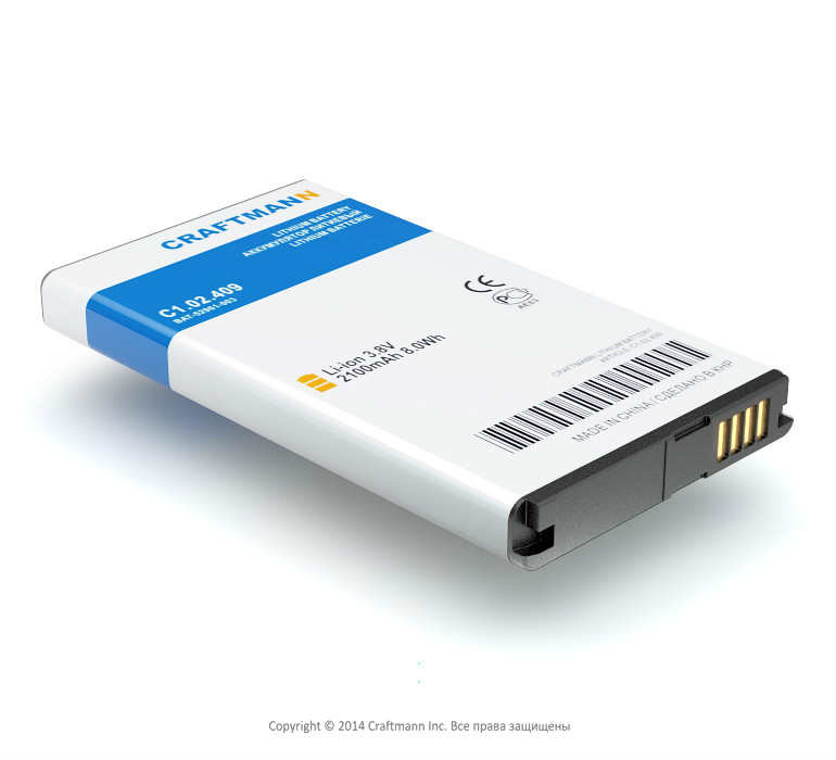  BLACKBERRY Q10 [BAT-52961-003], 2100 mAh CRAFTMANN