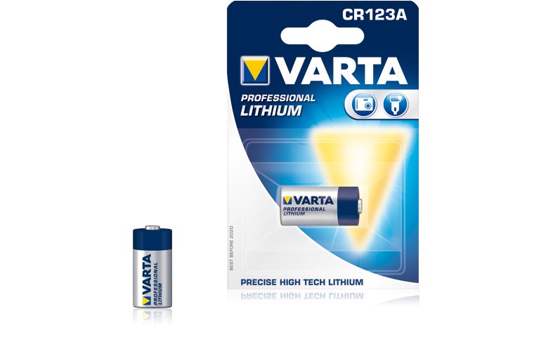   CR123A, VARTA