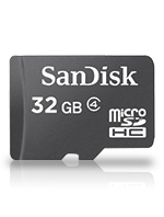 Карта памяти microSDHC 32 Гб SanDisk Ultra Сlass 4
