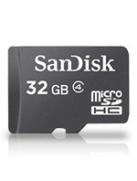 Карта памяти microSDHC 32 Гб SanDisk Ultra Сlass 4 Карта памяти microSDHC 32 Гб SanDisk Ultra Сlass 4