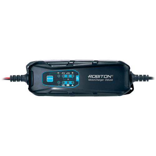 Зарядное устройство для свинцово-кислотных аккумуляторов ROBITON MotorCharger Deluxe Зарядное устройство для свинцово-кислотных аккумуляторов ROBITON MotorCharger Deluxe