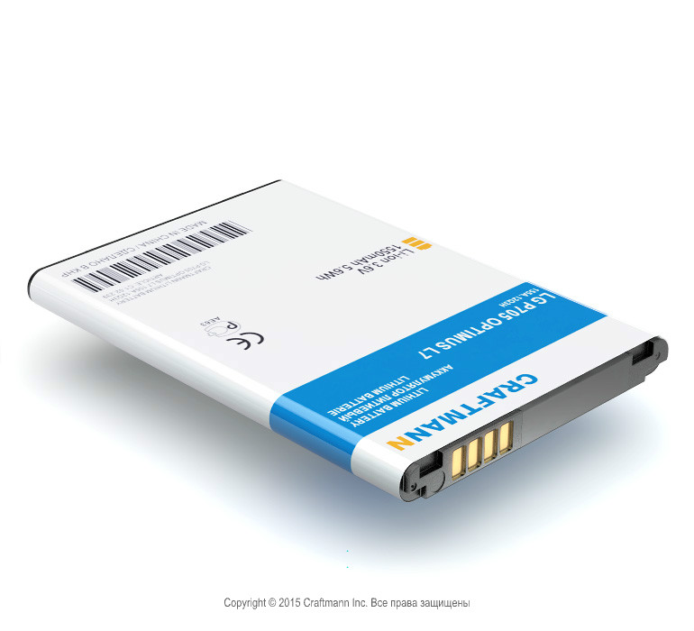  LG P705 OPTIMUS L7 [BL-44JH], 1550 mAh CRAFTMANN