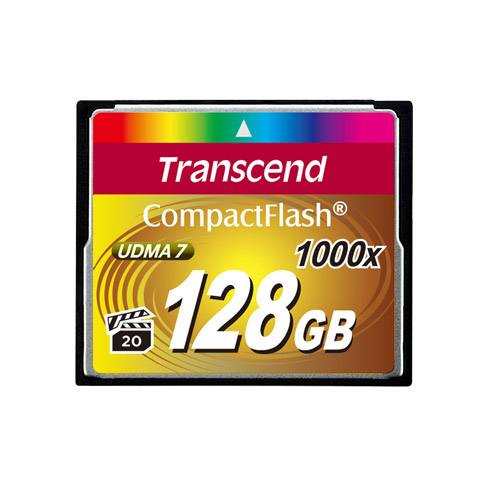 Карта памяти CompactFlash 128.0 Гб, TRANSCEND 1000x Карта памяти CompactFlash 128.0 Гб, TRANSCEND 1000x