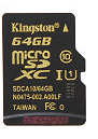 Карта памяти microSDXC 64 Гб KINGSTON Сlass 10 UHS-1 U1 R90W45