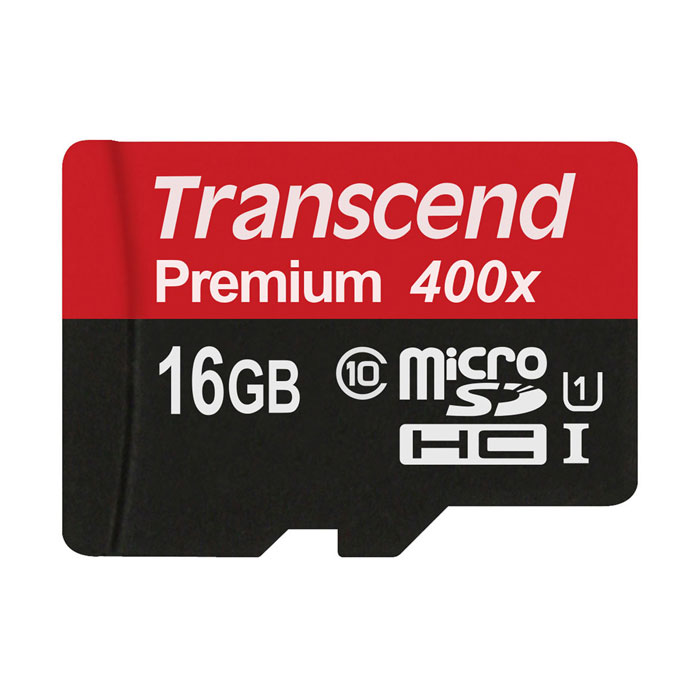   microSDHC 8  Transcend lass 10 UHS1 400x ''Premium''