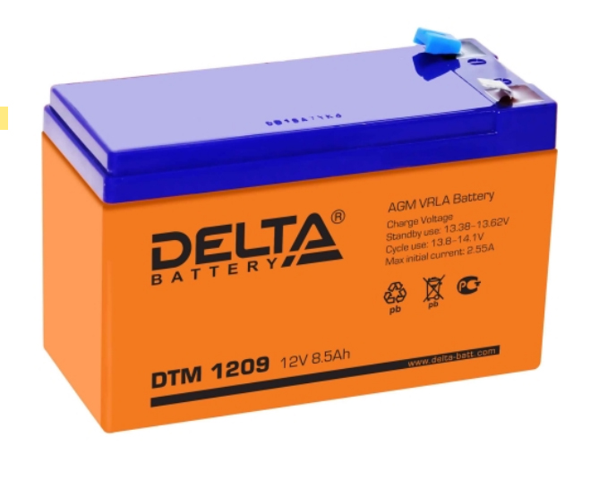  - DELTA DTM 1209, 12 9.0 A