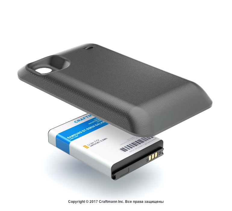  SAMSUNG GT-S5830 GALAXY ACE   [EB494358VU++], 2400 mAh CRAFTMANN