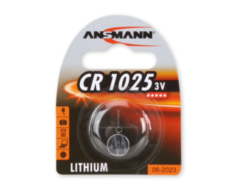   CR1025, ANSMANN