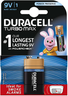   6LR61('''') Duracell TURBO