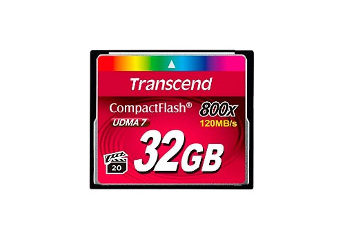 Карта памяти CompactFlash 32.0 Гб, TRANSCEND 800x