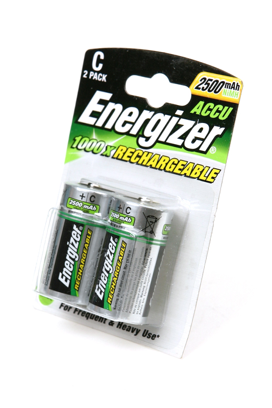  C 2500 mAh, 1.2 Ni-MH  Energizer