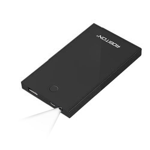 Внешний USB аккумулятор ROBITON LP4.5-K 4500 mAh для портативной техники, черный Внешний USB аккумулятор ROBITON LP4.5-K 4500 mAh для портативной техники, черный