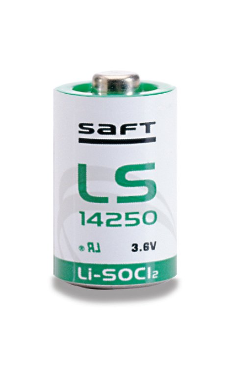 Батарейка литиевая 1/2 AA 3.6В (ER14250), SAFT LS 14250 Батарейка литиевая 1/2 AA 3.6В (ER14250), SAFT LS 14250