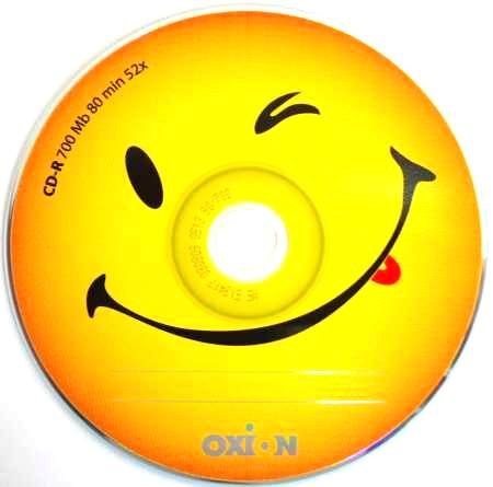 CD-R диск OXION 52x 700 Мб, ''Улыбка'', bulk CD-R диск OXION 52x 700 Мб, ''Улыбка'', bulk