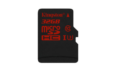 Карта памяти microSDHC 32 Гб KINGSTON Сlass 10 UHS-1 U3 R90W80 Карта памяти microSDHC 32 Гб KINGSTON Сlass 10 UHS-1 U3 R90W80
