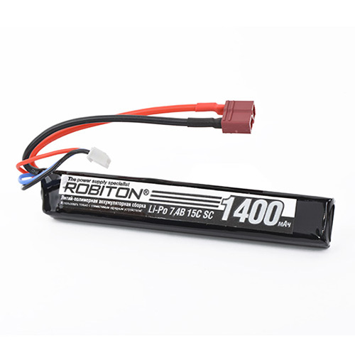   7.4 , 1400 mAh, AK   , ROBITON