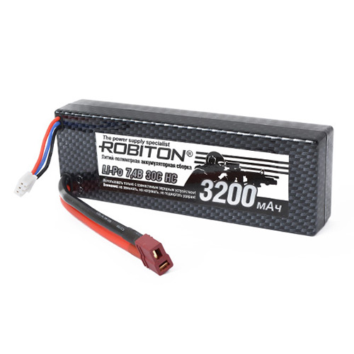   7.4 , 3200 mAh, ROBITON LP-HTB2-3200