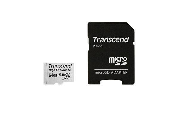   microSDXC 64  Transcend lass 10    ''HIGH ENDURANCE''