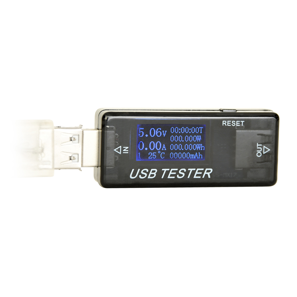 Тестер / Измеритель мощности USB порта Energenie EG-EMU-03, до 30V/5A, поддержка QC 2.0 и 3.0