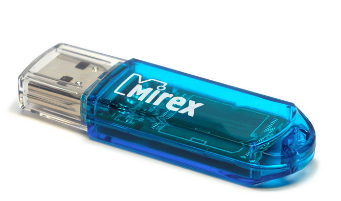 Флэш-диск 4 Гб MIREX ELF blue Флэш-диск 4 Гб MIREX ELF blue